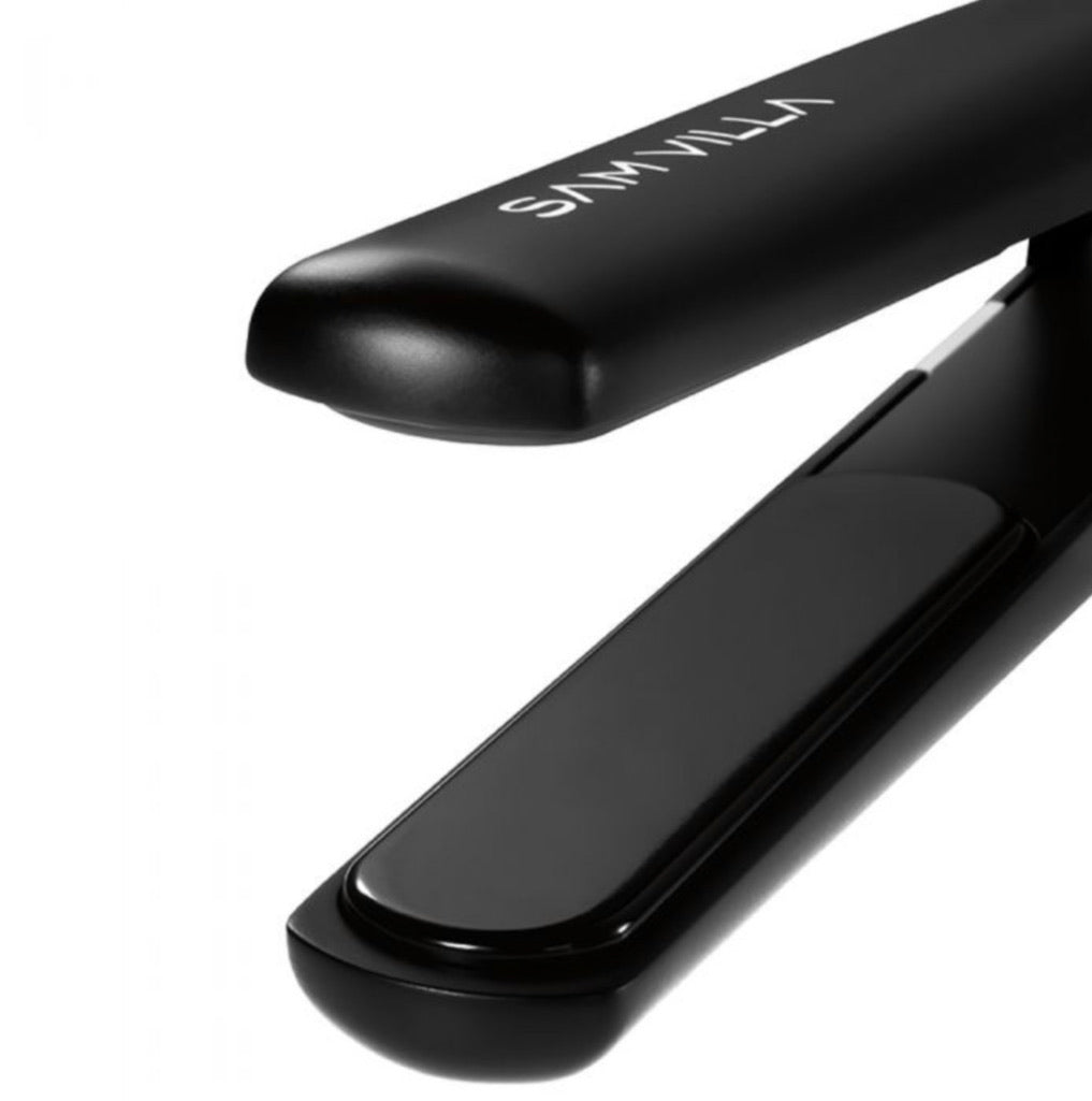 NEW!!!***Sam Villa Signature Textur Iron - Black/Silver Sam Villa Signature Series Shears | Reversible Blending Shear main image 3