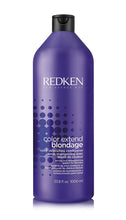 Load image into Gallery viewer, Redken Color Extend Blondage Purple Conditioner Liter